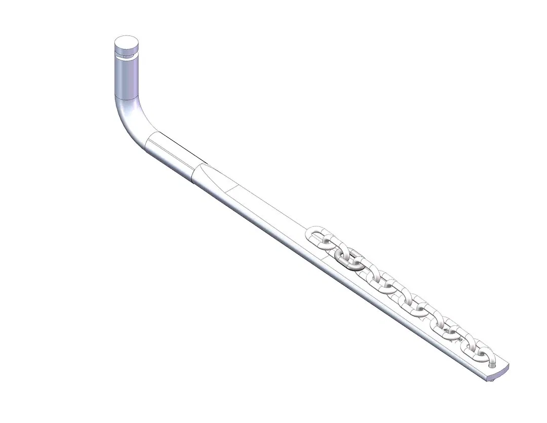 31519 – HUSKY TOWING Weight Distribution Hitch Bar, Replacement Spring Bar for Husky Round Bar WD System 400 to 600 P...